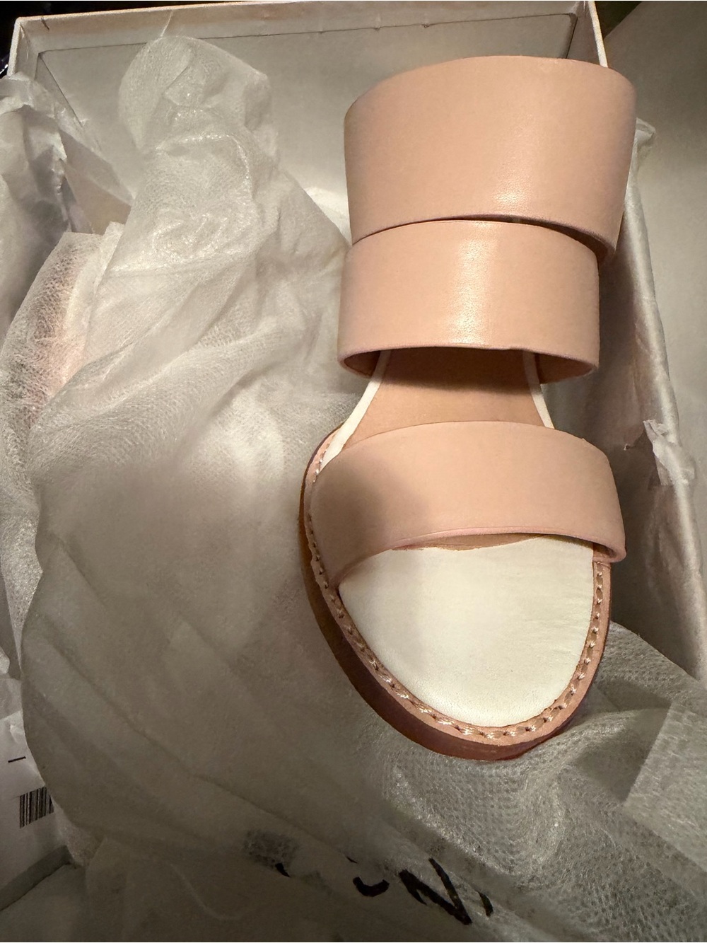 Sol Sana Double Strap Sandal in Blush